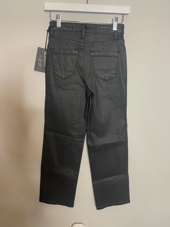 Blank NYC the Baxter Coated black denim New size 24 - Picture 10 of 10
